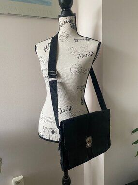 New Heavy Nylon Over The Shoulder Bag